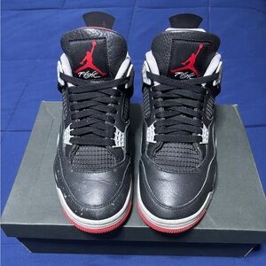 Jordan 4 Retro Bred Reimagined 2024 Size 10